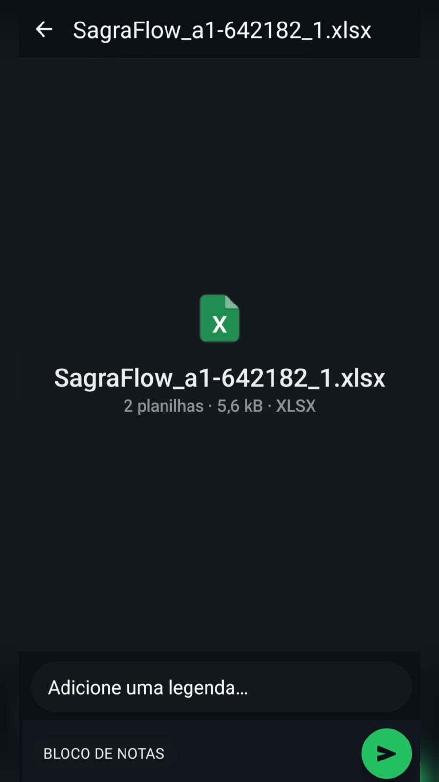 Saving result